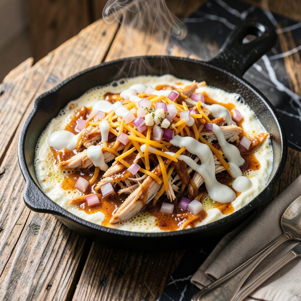 sweet bbq chicken dip recipe detailed visual guide