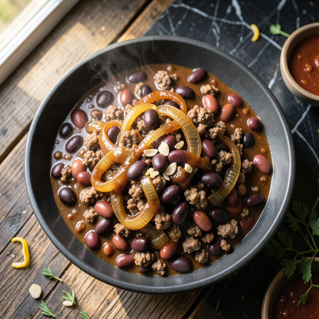 Complete Sweet BBQ Chili Recipe: Smoky Sweet Hearty Bowl of Flavor overview image