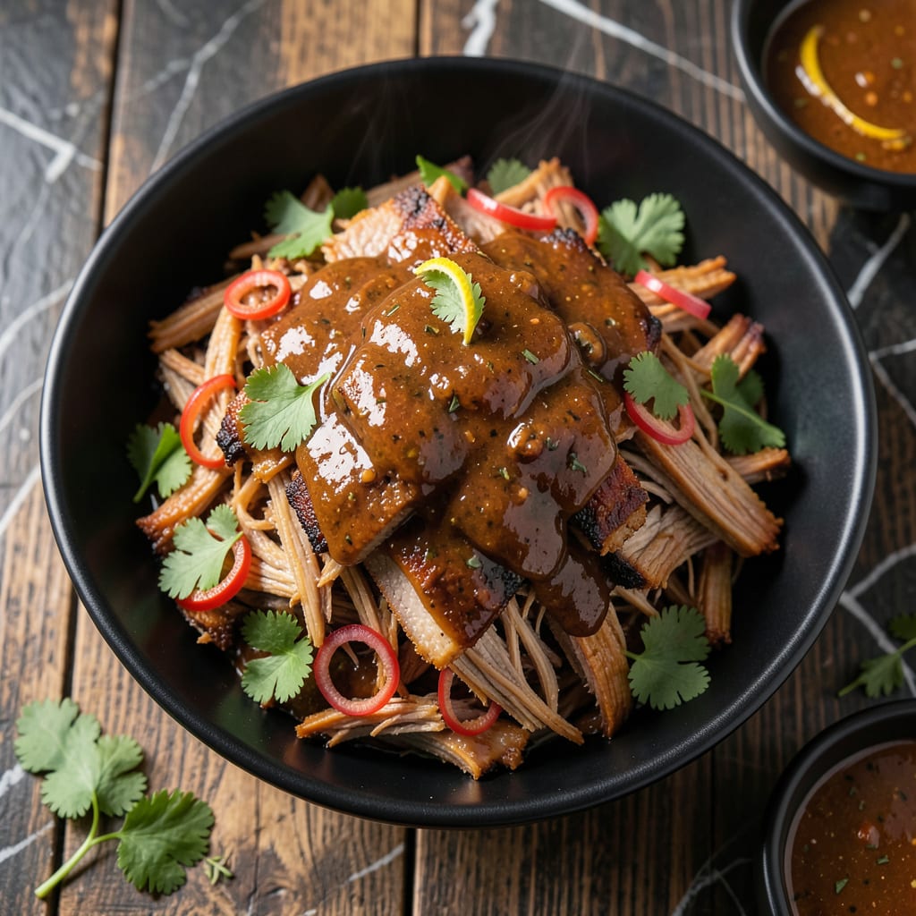 sweet bbq pulled pork recipe detailed visual guide