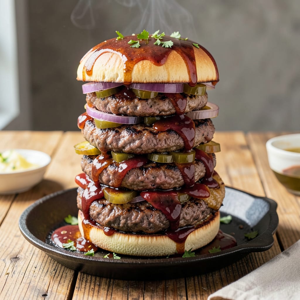 Complete Sweet Hamburger BBQ Recipe: Smoky Sweet Ground Meat Magic overview image
