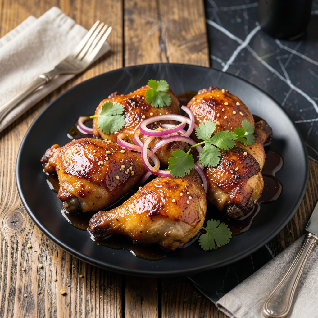 Visual representation of Sweet Honey BBQ Chicken Recipe: Sticky Glazed Perfection