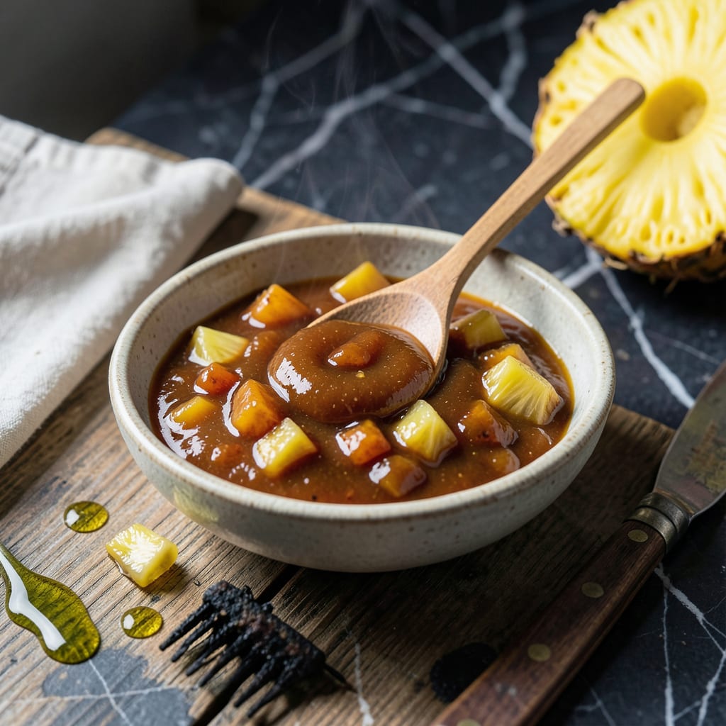 Comprehensive Sweet Pineapple BBQ Sauce Recipe: Tropical Twist on Classic Grill Flavor visual reference