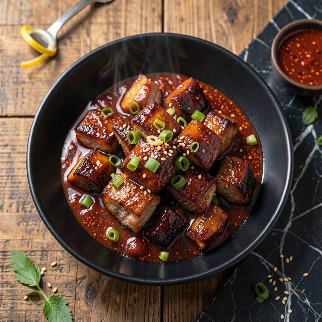 Comprehensive Sweet Pork BBQ Recipe: Tangy Glaze With Caramelized Edges visual reference