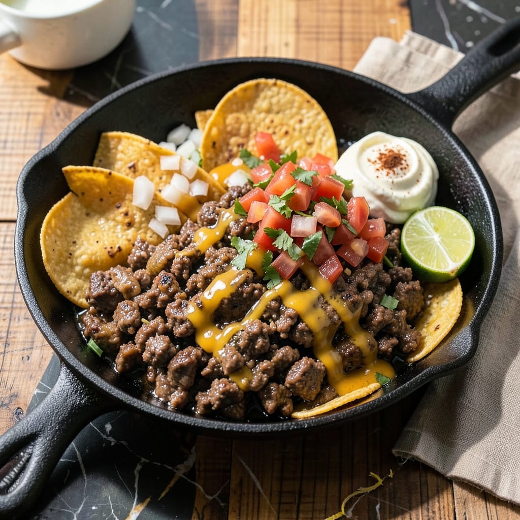 Visual representation of Taco John’s Meat Recipe: Authentic Copycat Seasoning and Steps