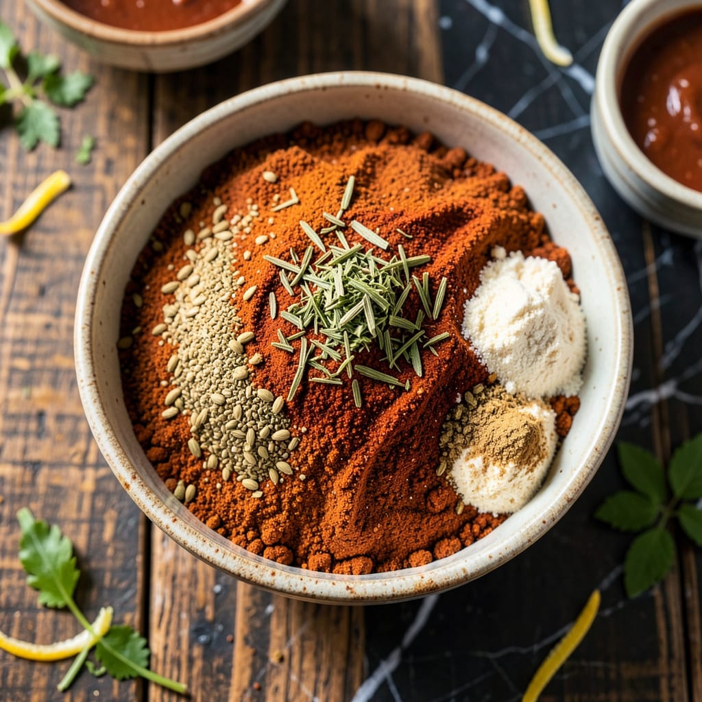 taco seasoning recipe for 1lb ground beef illustration with key details