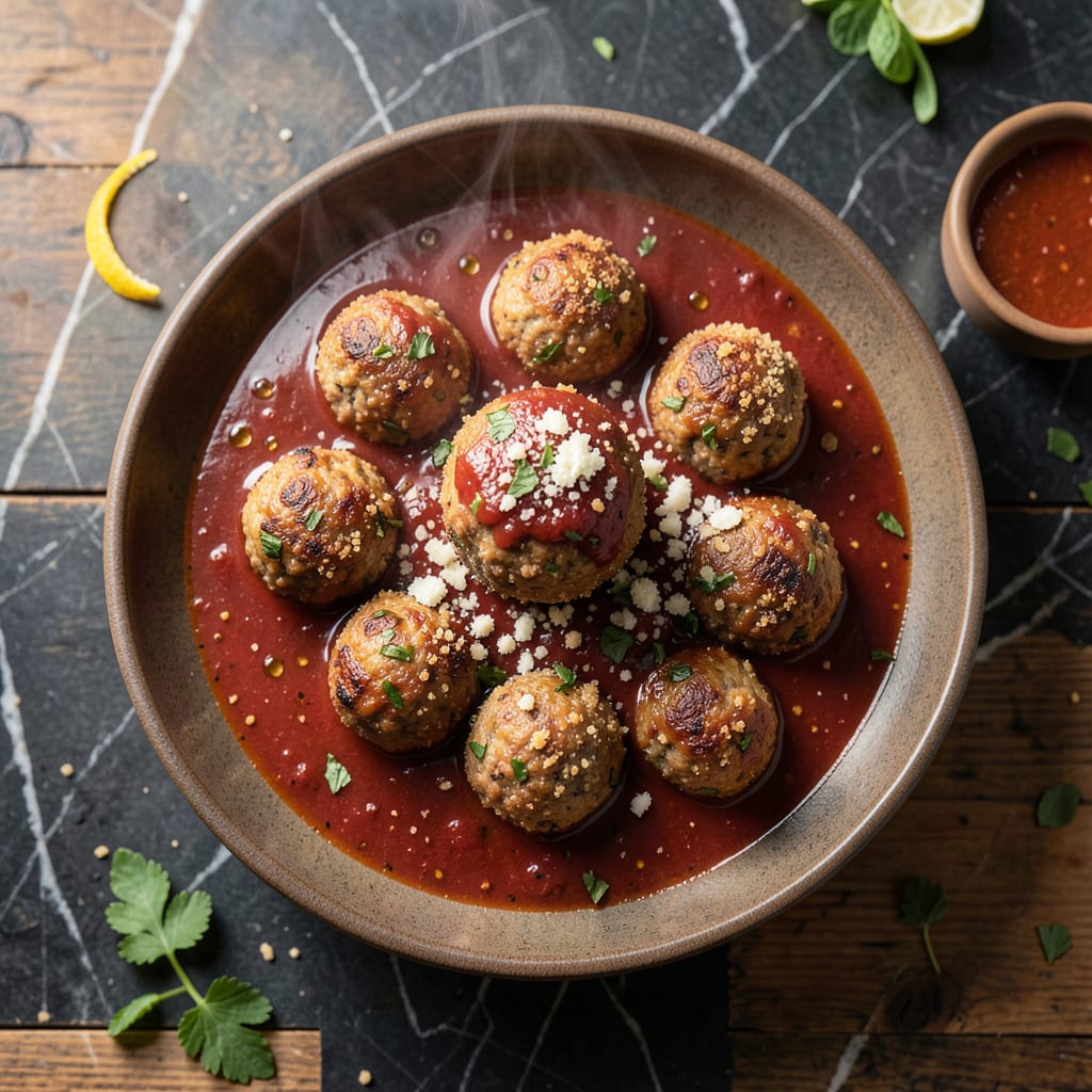 Visual representation of Tempo Meatball Mix Recipe: Savory Bites With Italian Flavor Boost