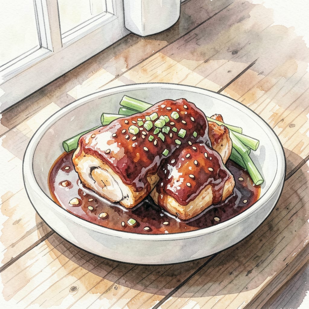 Teriyaki BBQ Marinade Recipe: Sweet & Savory Flavor Boost example with annotations
