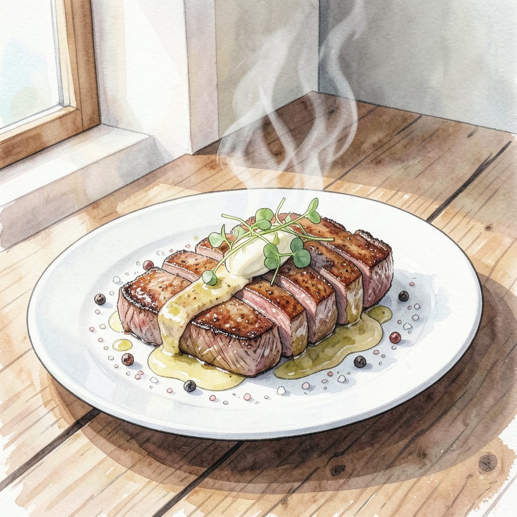 Thin Sliced Ribeye Steak Recipe: Tender & Juicy in 20 Minutes illustration with key details