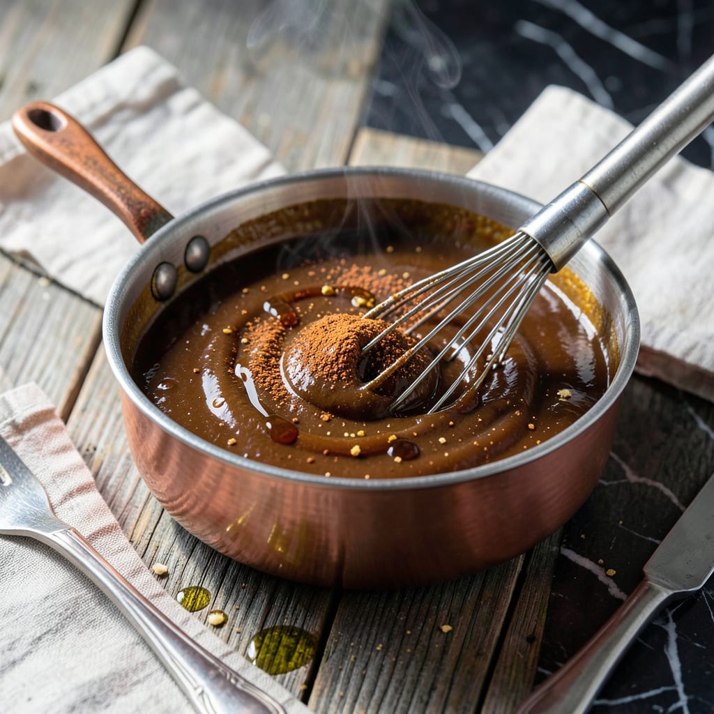 Visual representation of Traeger BBQ Sauce Recipe: Smoky Molasses Free Depth for Grilling