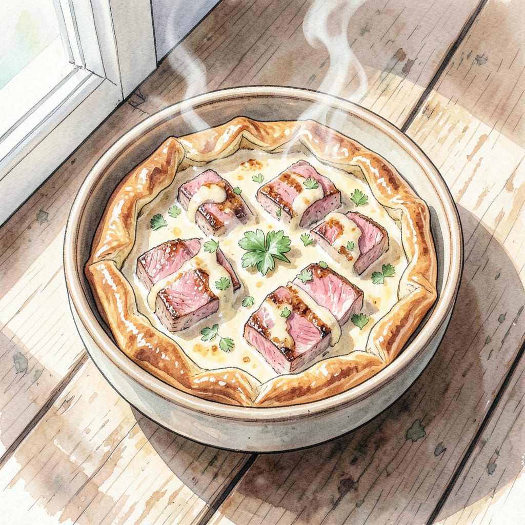 Tuna Pie Recipe: Creamy Seafood Comfort in a Flaky Crust detailed visual guide