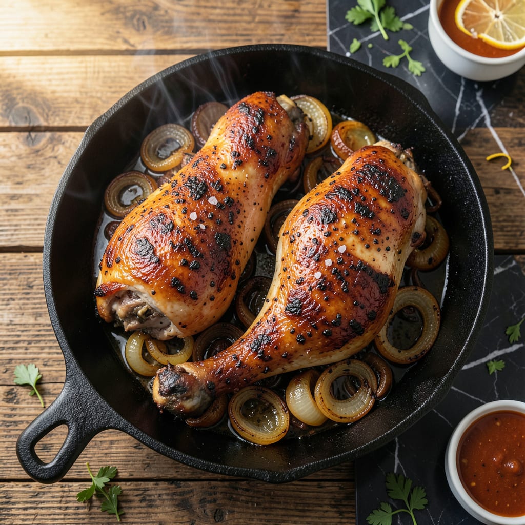 Complete turkey leg grill recipe overview image