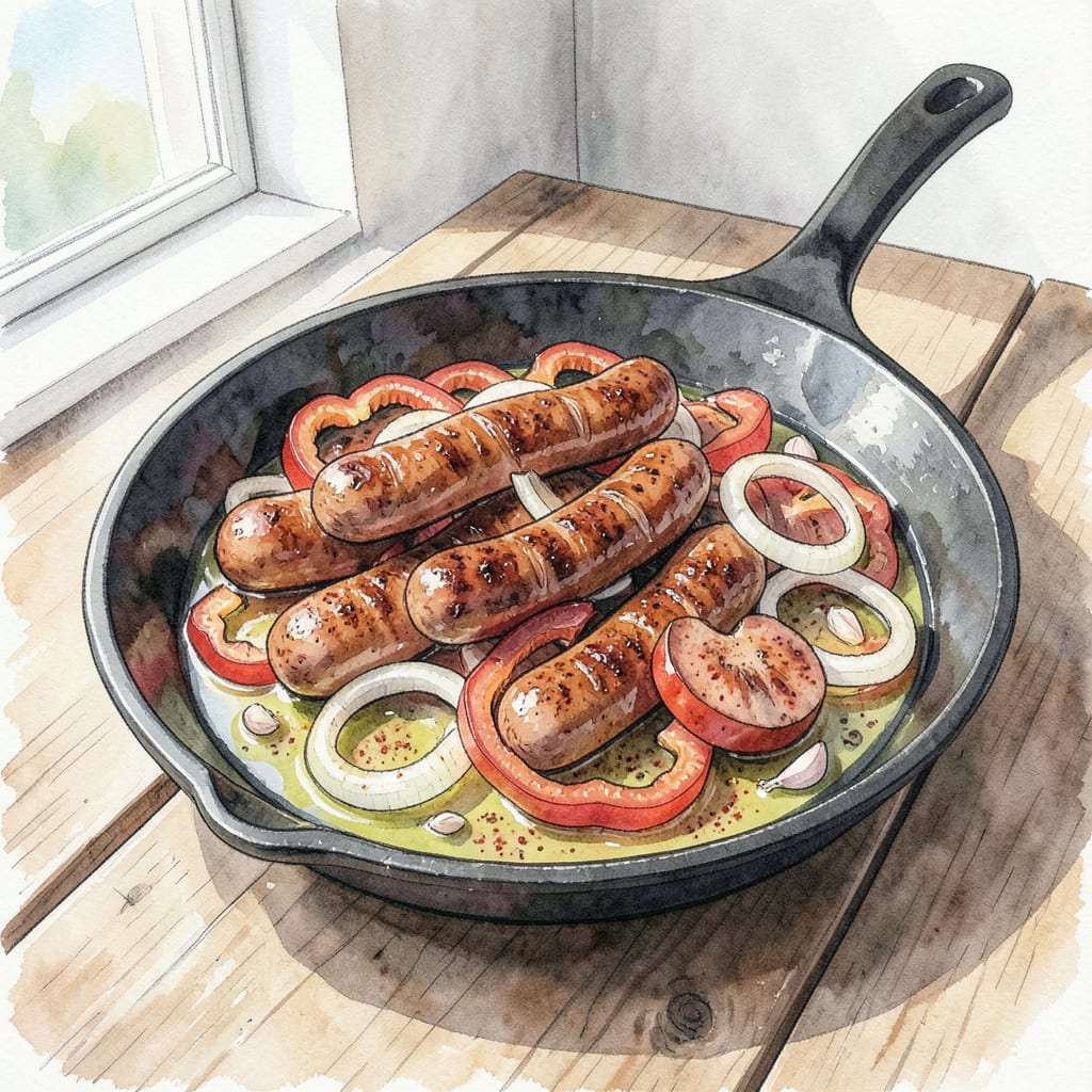 Vienna Sausage Recipe: Hearty Comfort Food in 30 Minutes illustration with key details