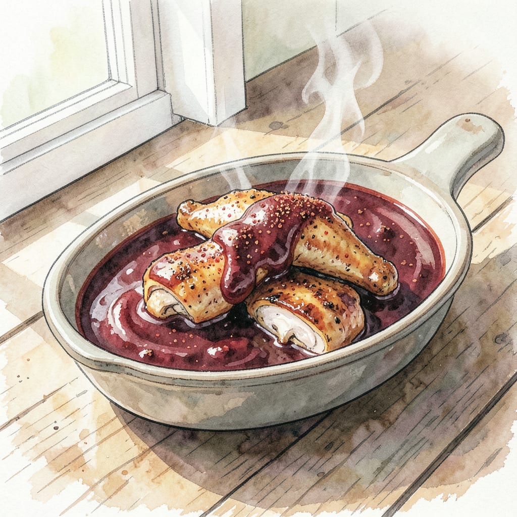 Complete vinegar barbecue sauce recipe overview image