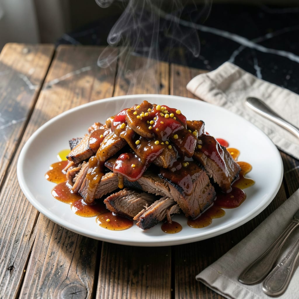 Comprehensive vinegar bbq sauce recipe for pulled pork visual reference