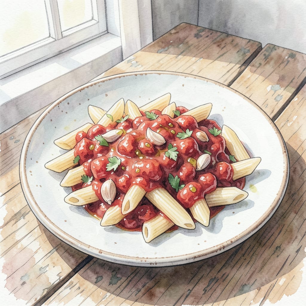 Vodka Pasta Recipe Without Vodka: Creamy Tomato Sauce Delight detailed visual guide
