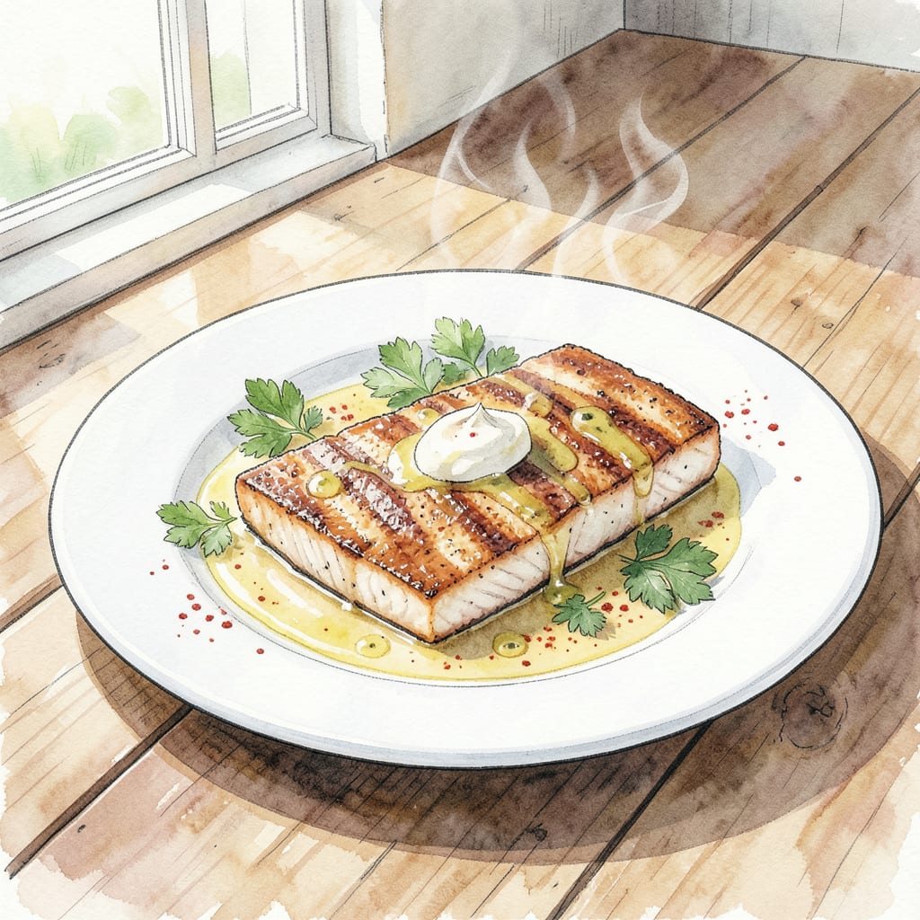Wahoo Recipe: Pan Seared Perfection Every Time illustration with key details