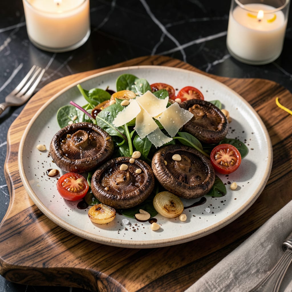 Warm Portobello Mix Recipe: Easy Steps for a Flavorful Side Dish example with annotations