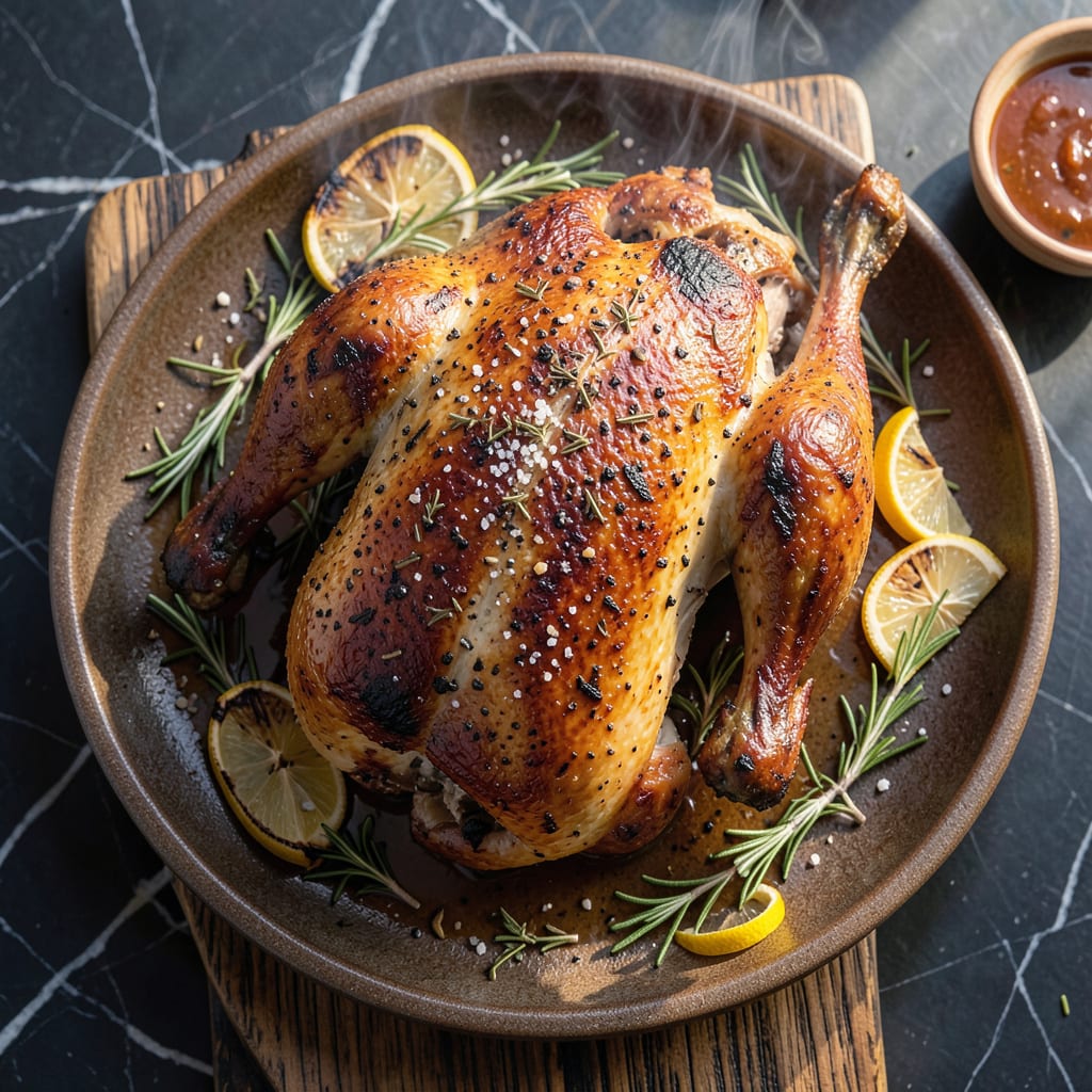 Weber BBQ Turkey Recipe: Grill Mastered Juiciness With Charred Aroma example with annotations