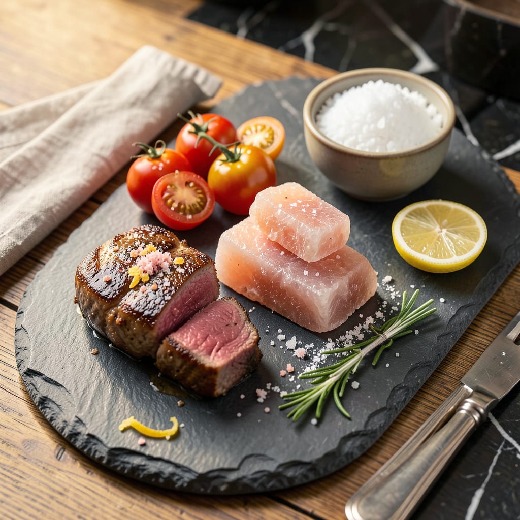 what does pink himalayan salt taste like example with annotations