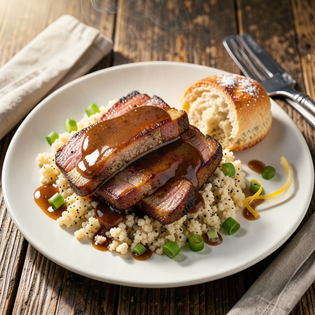 What Does Red Eye Gravy Taste Like: Flavor Profile and Best Pairings example with annotations