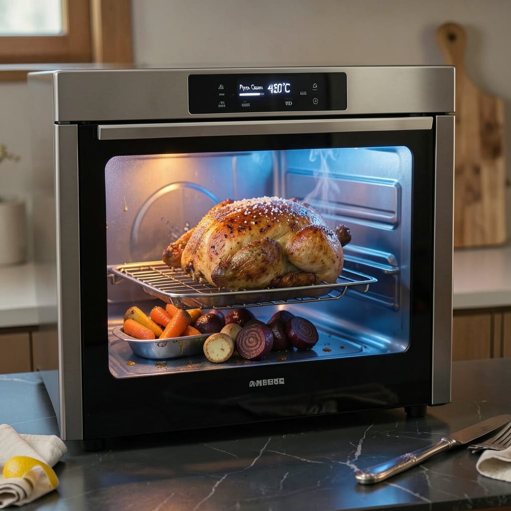 What Is a Pyrolytic Oven: Self Cleaning Tech Explained Simply example with annotations