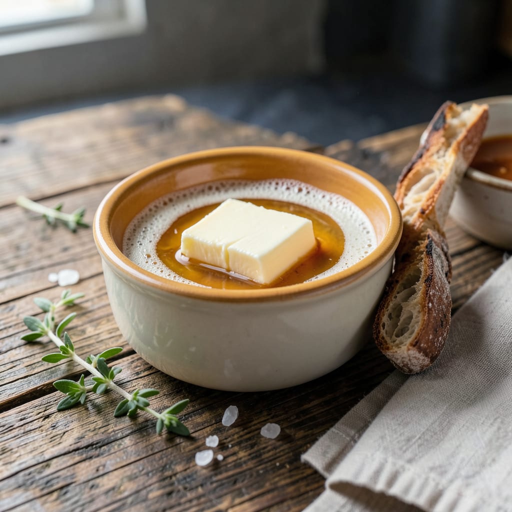 What Is Manteiga Derretida: Uses, Recipes, and How to Make It Right example with annotations