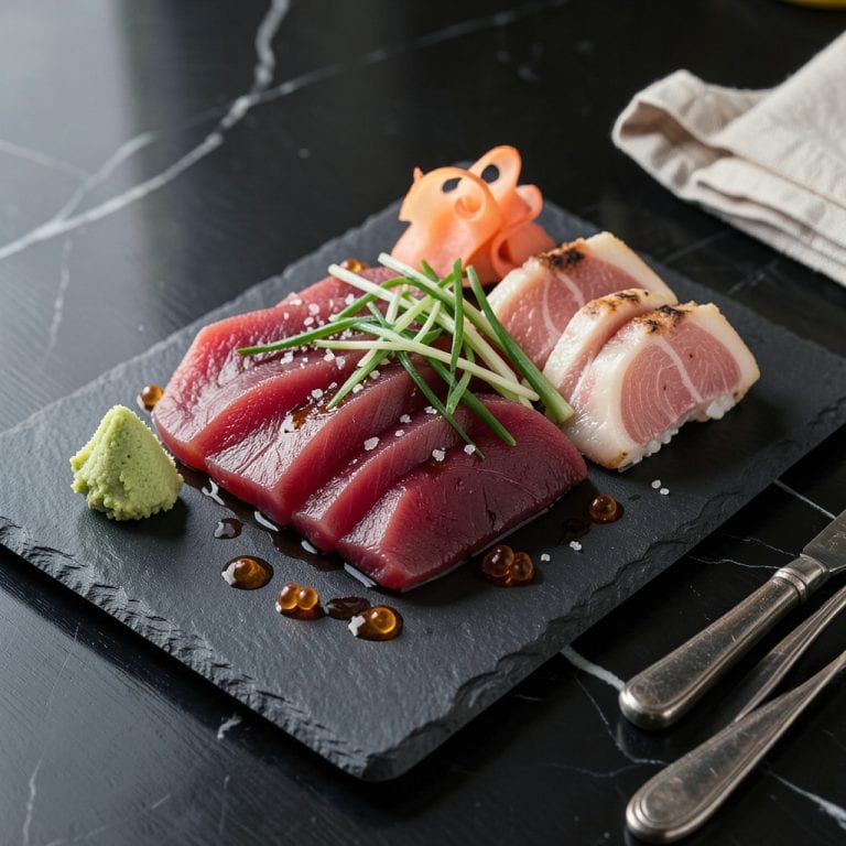 what is sushi grade tuna illustration with key details