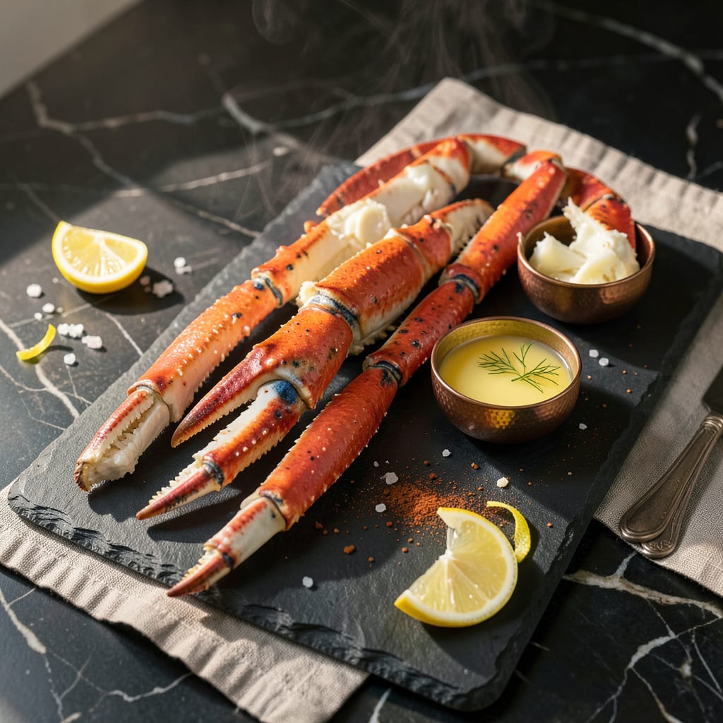 Complete what kind of butter do you use for crab legs overview image