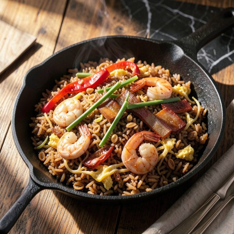 What Makes Fried Rice Brown: The Science Behind the Perfect Color illustration with key details