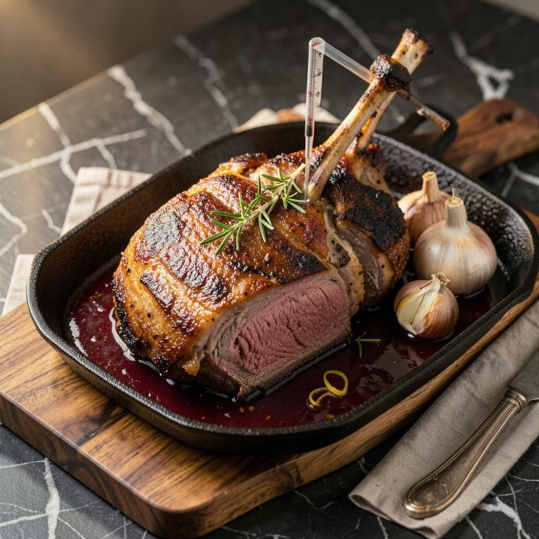 Where to Put Meat Thermometer in Prime Rib: Exact Spot for Perfect Doneness illustration with key details