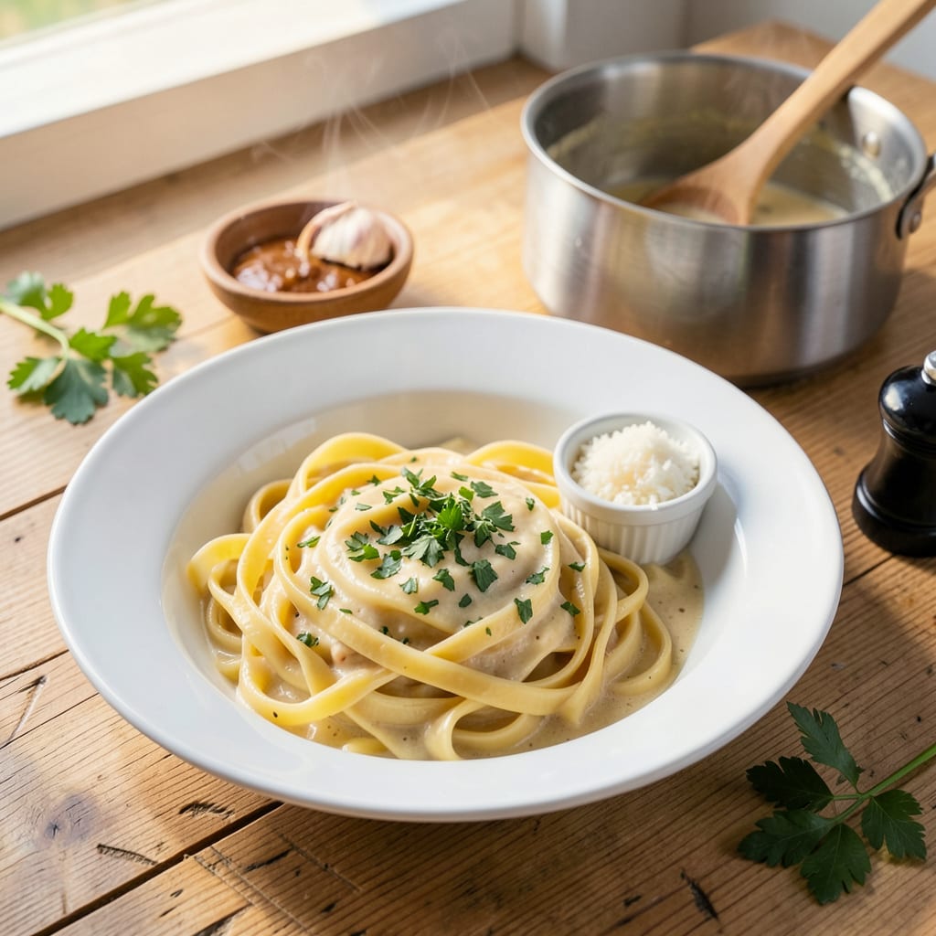 Why Is My Alfredo Sauce Watery: Common Causes and Easy Fixes illustration with key details