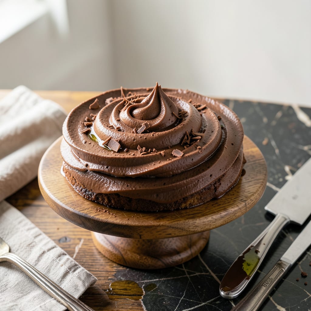 Visual representation of Wilton Chocolate Buttercream Frosting Recipe: Rich and Velvety Pipeable Perfection