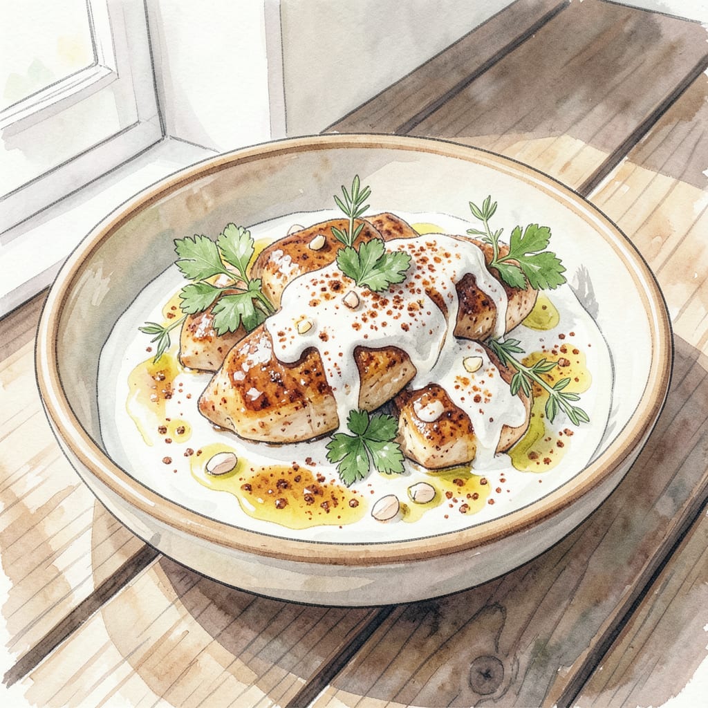 Visual representation of Yogurt BBQ Marinade Recipe: Tangy Tenderizer for Grilled Meats