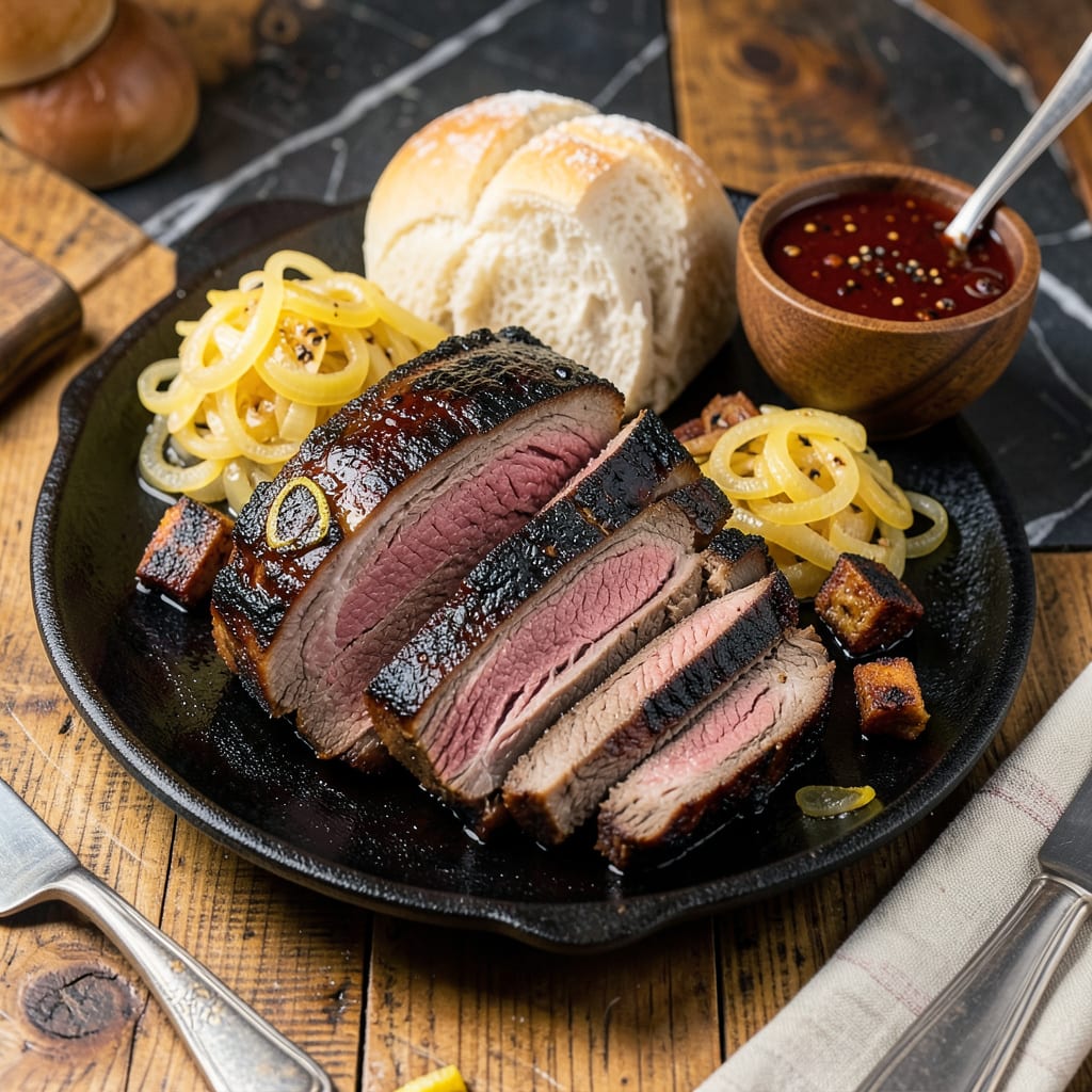 young sheldon brisket recipe ingredients illustration with key details