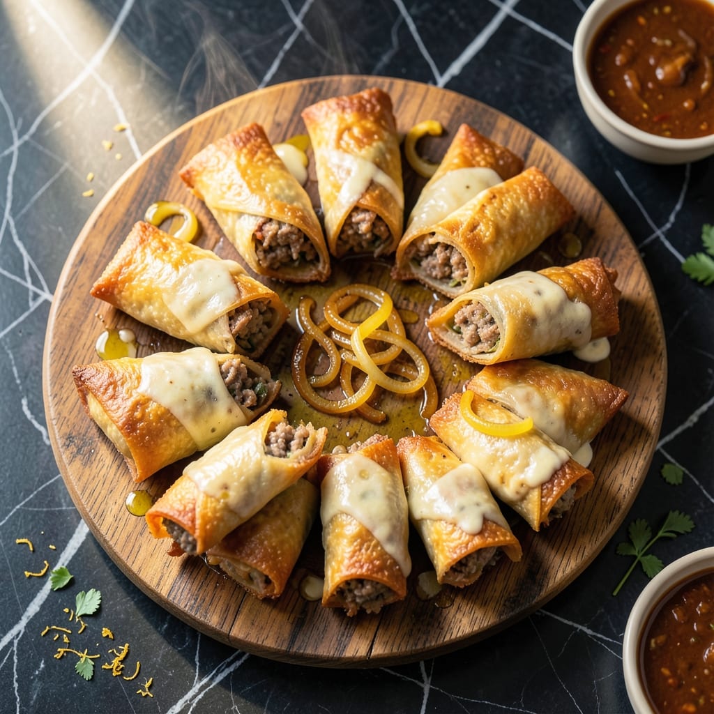 Nigerian Egg Rolls: Crispy Golden Puffs With Spiced Beef Filling