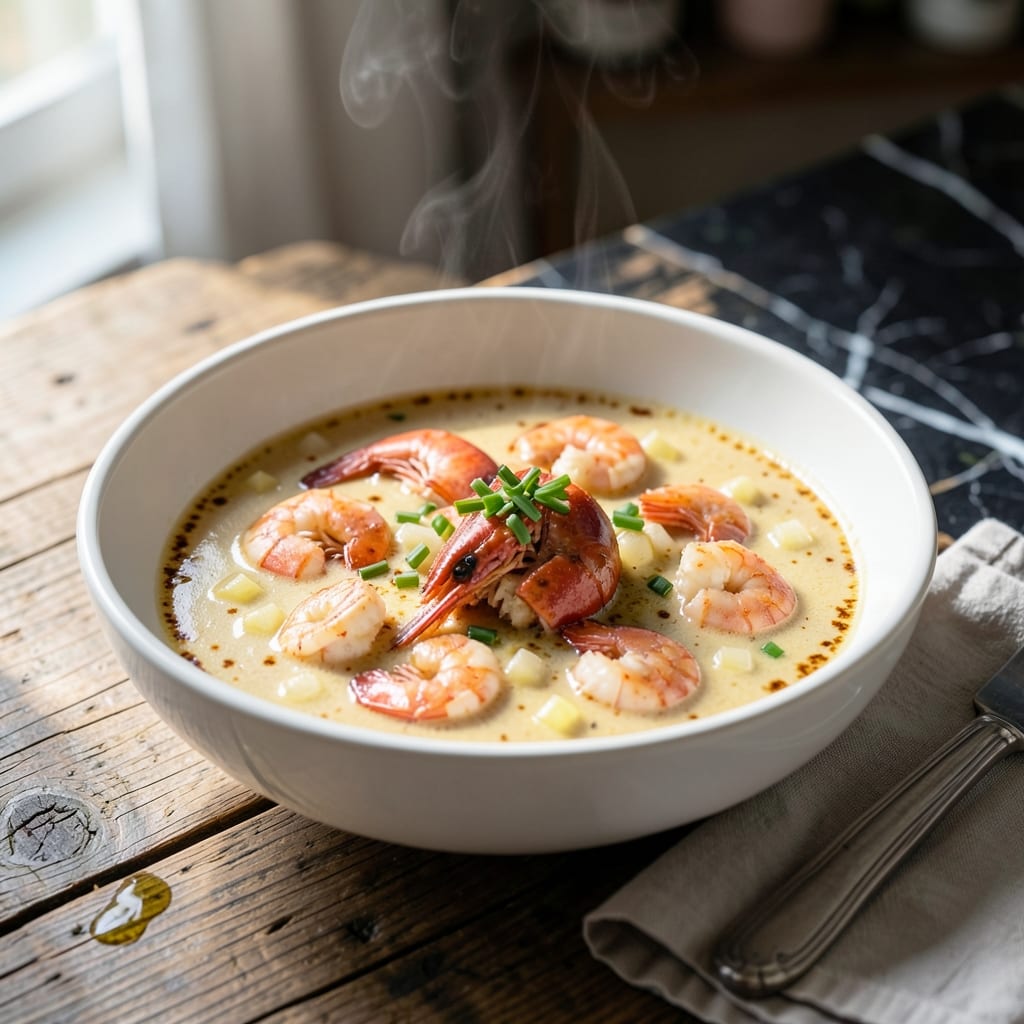 Shrimp and Lobster Chowder Longhorn Recipe: Copycat Seafood Decadence
