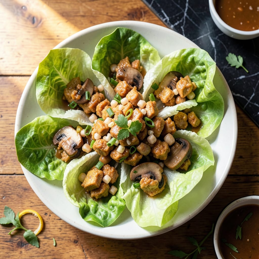 Cheesecake Factory Lettuce Wraps Recipe: Asian-Inspired Chicken and Water Chestnut Filling