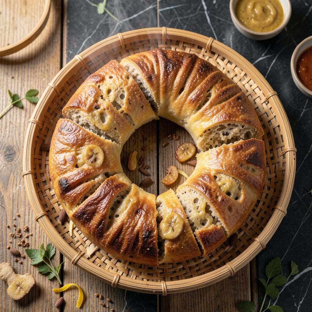 Sel Roti: Nepalese Rice Donut With Crispy Edges
